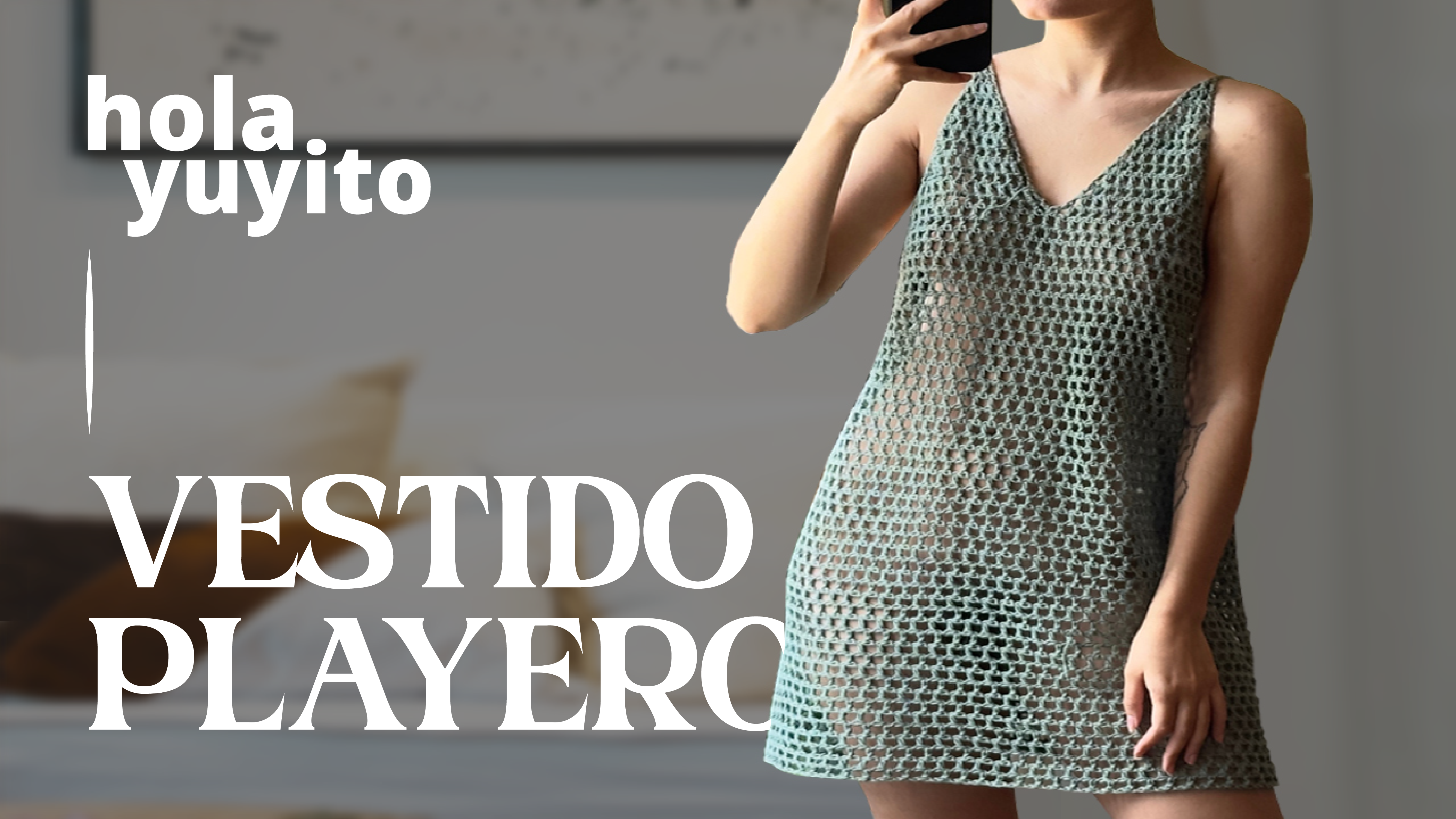 ¡Aprende a tejer este vestido playero! Ganchillo para principiantes | Capítulo 5